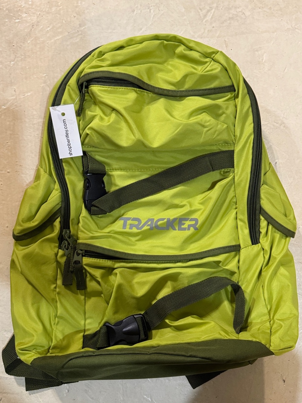 Tracker New Lime Green Backpack– Durable Everyday Carrybag with multiple pockets